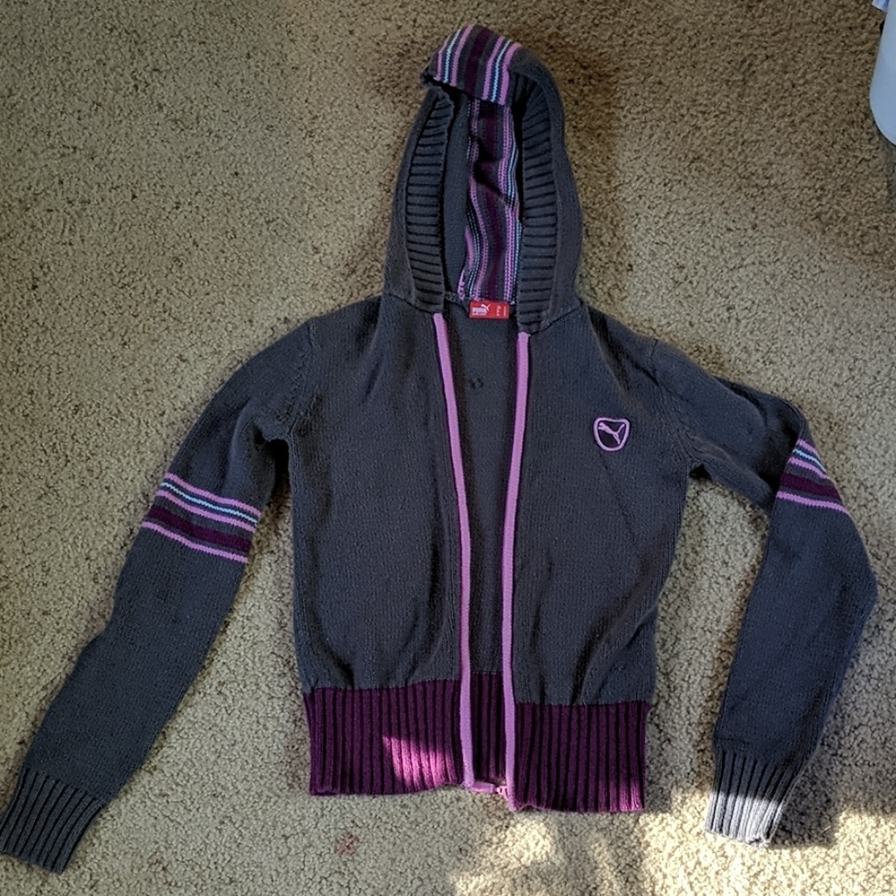 Puma Zip Hooded Sweater